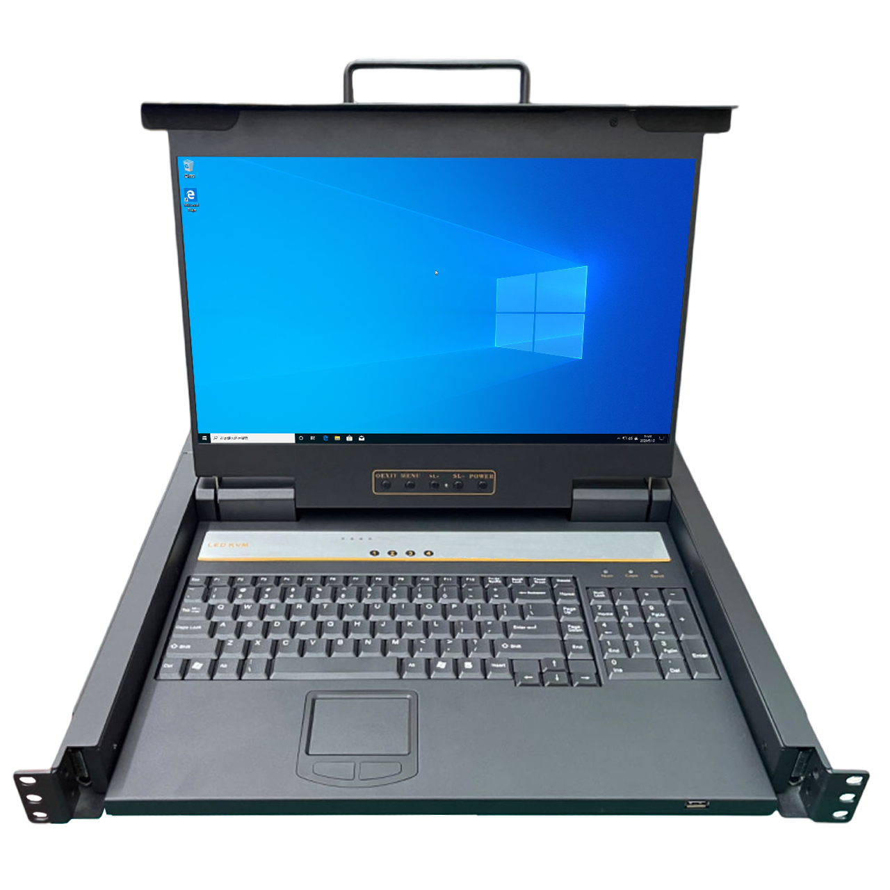 VMEET SG EMO-17304 4-channel 1080P rack-mounted debugging display